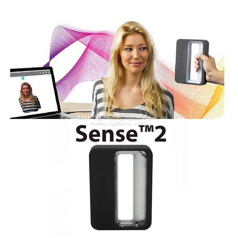 Портативный полноцветный настоящий цветной 3d сканер SENSE 2 ручной Многоцветный