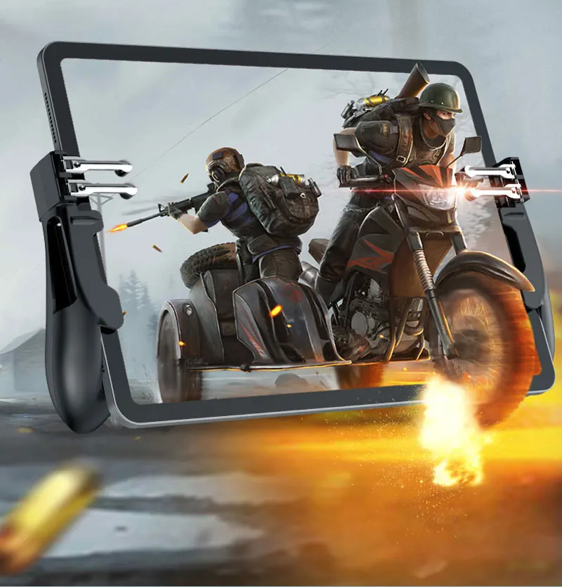 PUBG контроллер шесть пальцев Pubg мобильный Триггер Захват для геймпада L1R1 Aim Кнопка