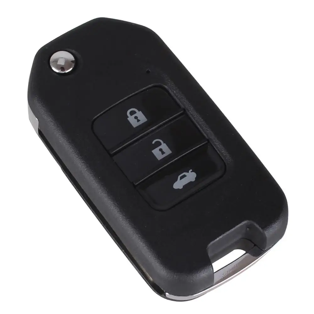 Раскладной чехол KEYYOU С Откидывающейся Крышкой и 3 кнопками для 2014 HONDA CRIDER JADE CIVIC