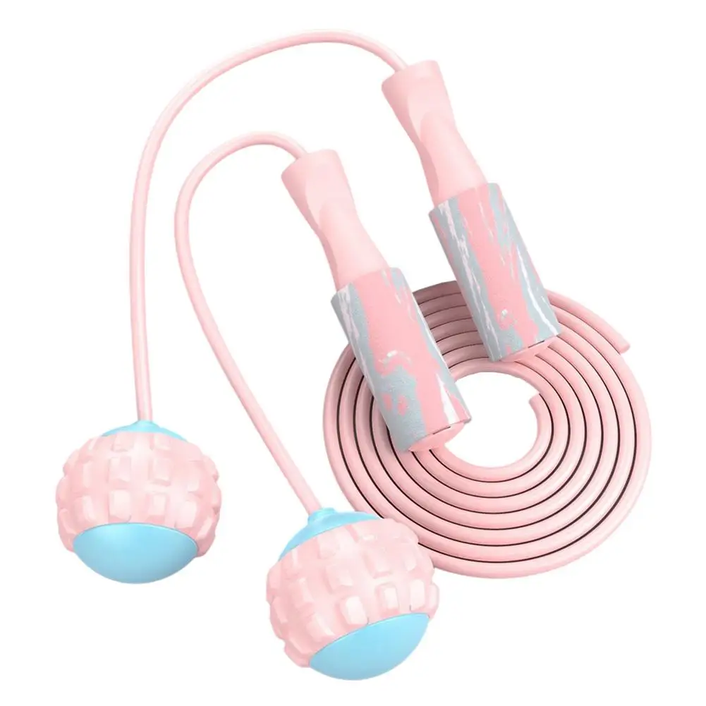 

Fitness Jump Rope 2-in-1 Classic Weight-bearing Skipping Rope PVC Cordless Jumping Rope With 3m Rope For Gym Fitness Workout