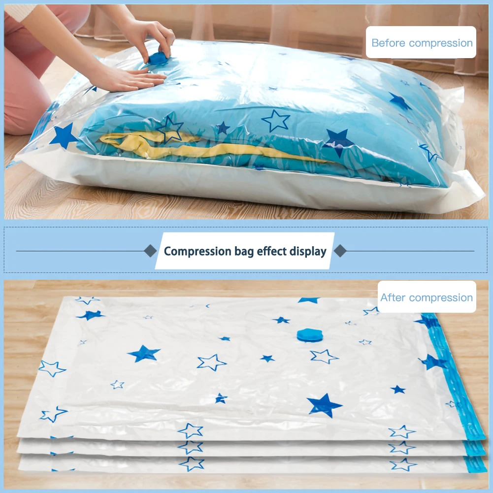 

Vacuum Compression Bag Clothes Quilt Storage Bag Moisture-proof Large Vacuum Suction Bag