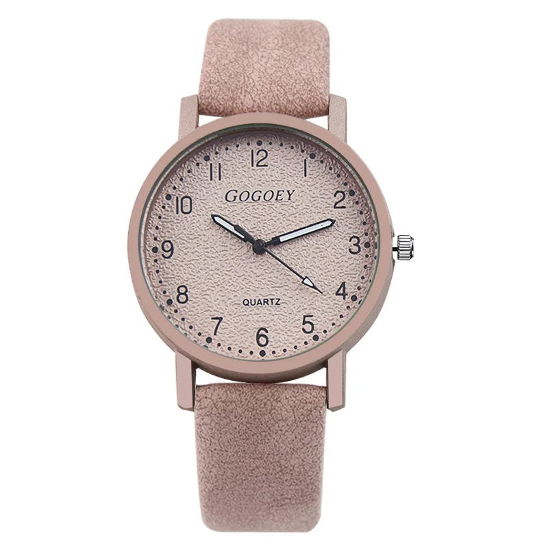 

Gogoey Nice Women's Watches Vogue Leather Watch Women Watches Ladies Watch Clock montre femme reloj mujer Watch damski
