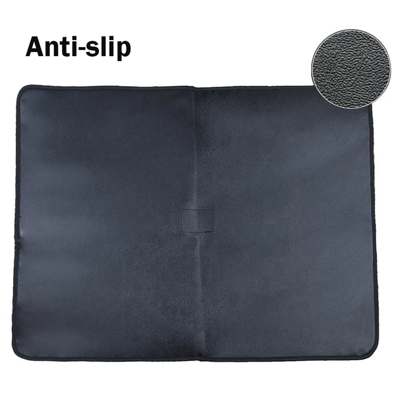 Складной коврик Petshy для кошачьего туалета нескользящий двухслойный из ЭВА