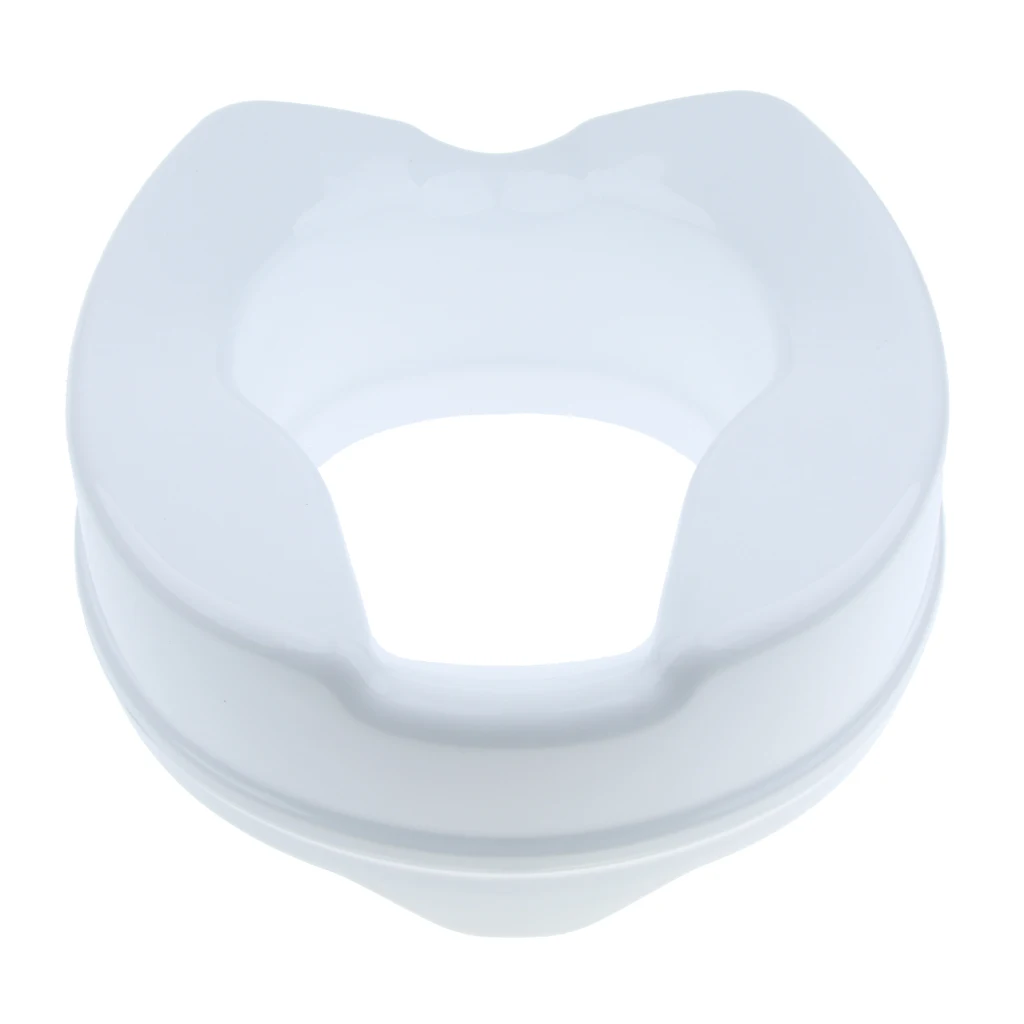Riser Raised Elevated Safety White Without Cover - 4 Inch