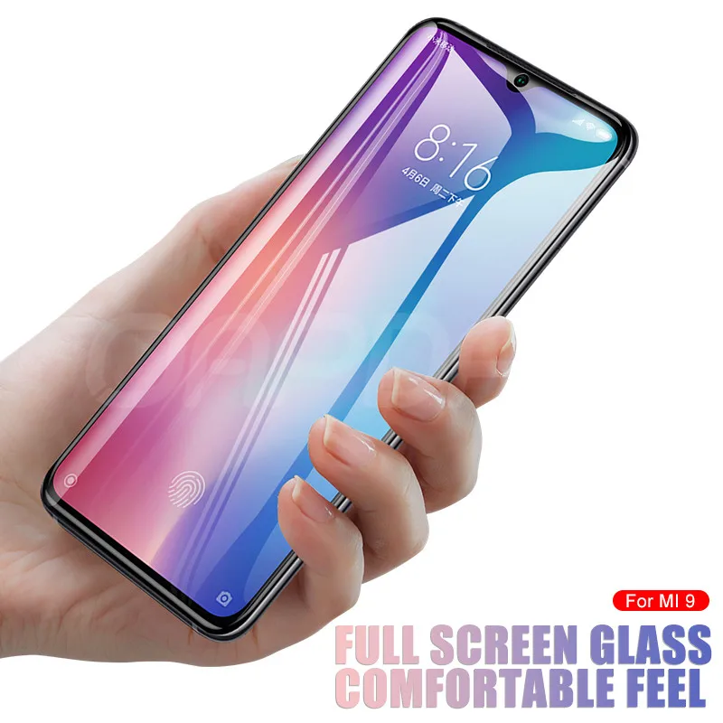 9D Защитное стекло для Xiaomi mi 9 SE CC9 CC9E закаленное стекло для mi 8 SE A1 A2 A3 Lite Pocophone F1 Защитная пленка для экрана