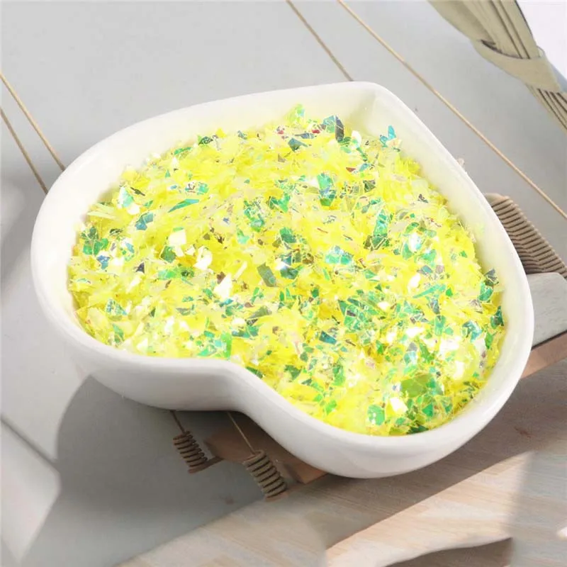 

500g/Lot Glitter Nail Decoration Sequins Loose Sequins Sewing Paillettes Material Sticker Crafts High Quality