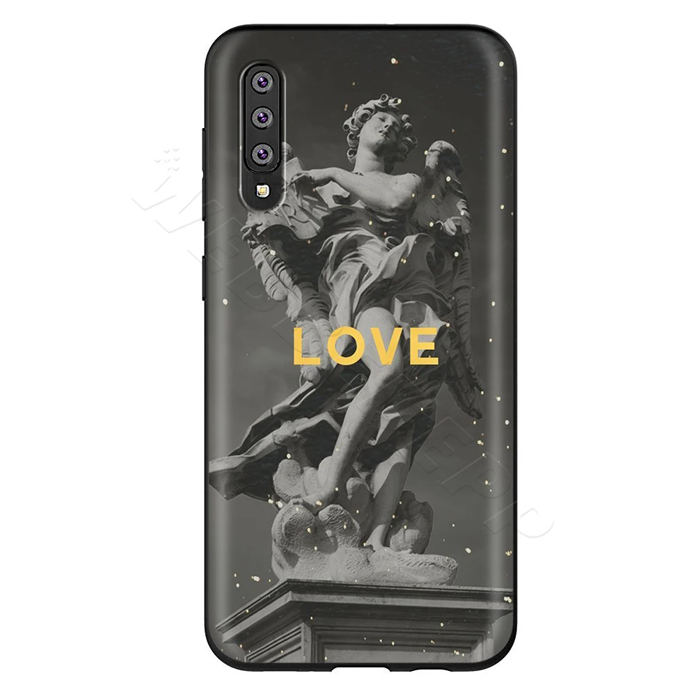 1 Webbedepp David статуи искусство чехол для samsung Galaxy S7 S8 S9 S10 Edge Plus Note 10 8 9 A10 A20 A30 A40 A50 A60 A70 - Цвет: 1