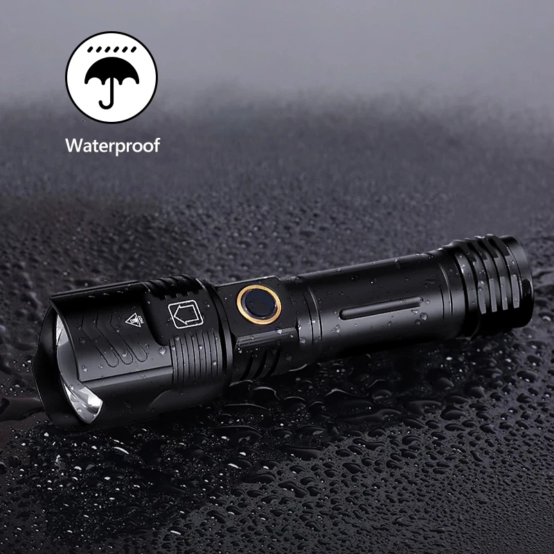 100000lm xhp199led flashlight 9core usb rechargeable waterproof zoom xhp99 bicycle lamp 5mode 1865026650 battery phone charging free global shipping
