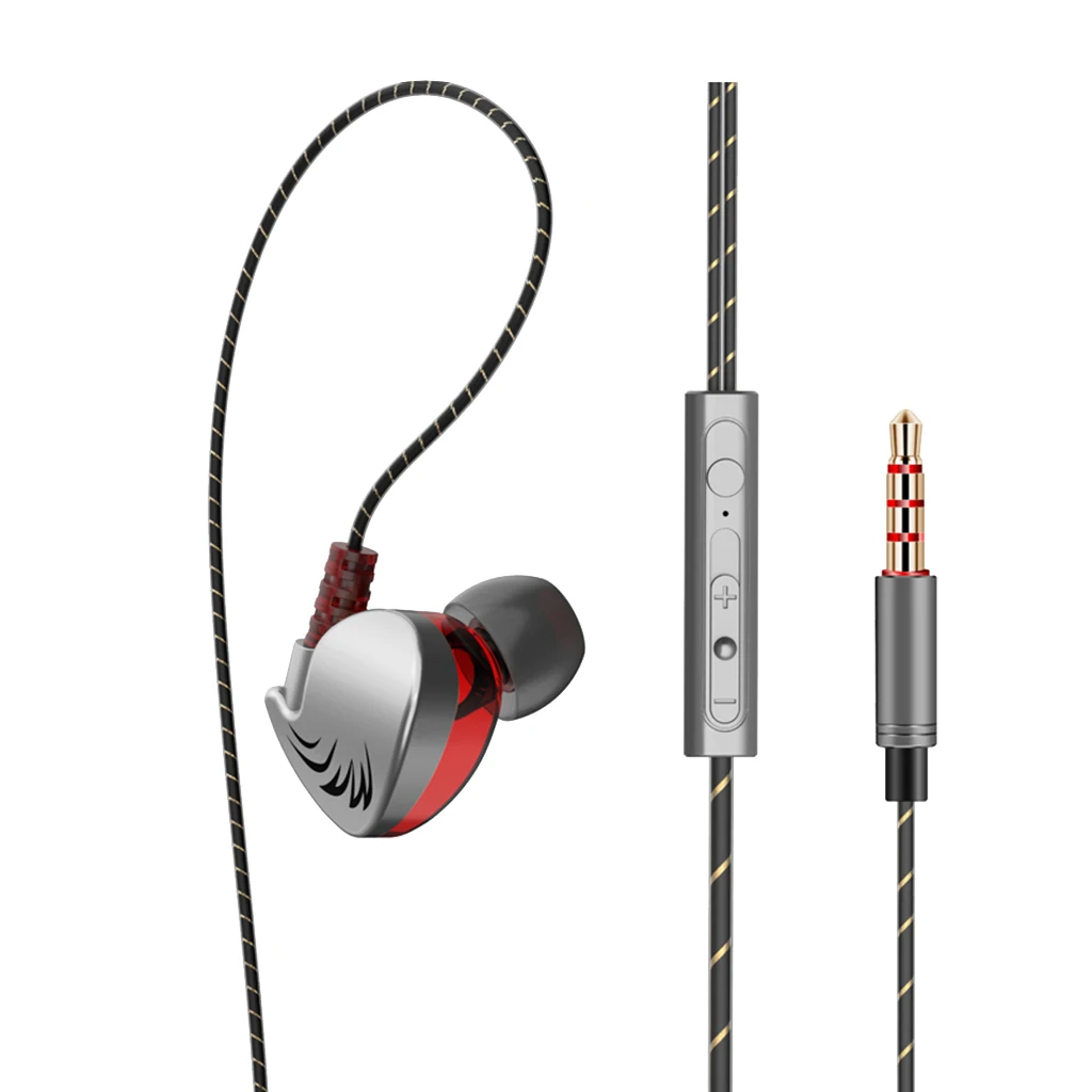 Наушники HiFi Экстра бас в ухо наушники для мобильных телефонов ПК компьютер Спорт