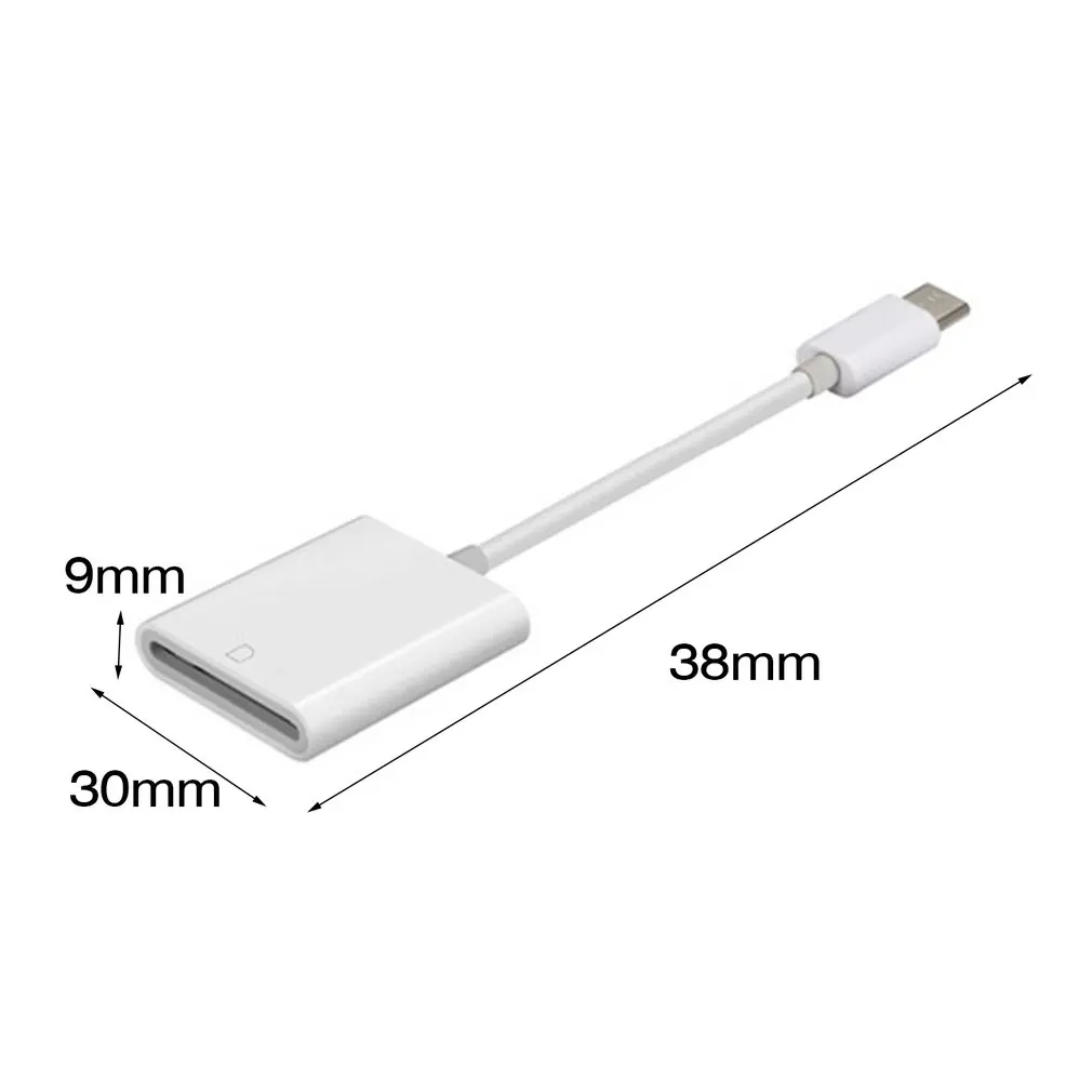 

USB-C USB3.1 TYPE-C to SD card reader with line read SD card reader mobile phone SD card reader