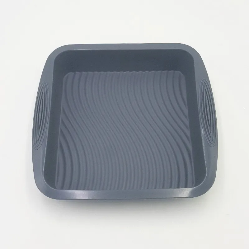 Модная Большая квадратная форма для торта силиконовая шоколадного мыла выпечки |
