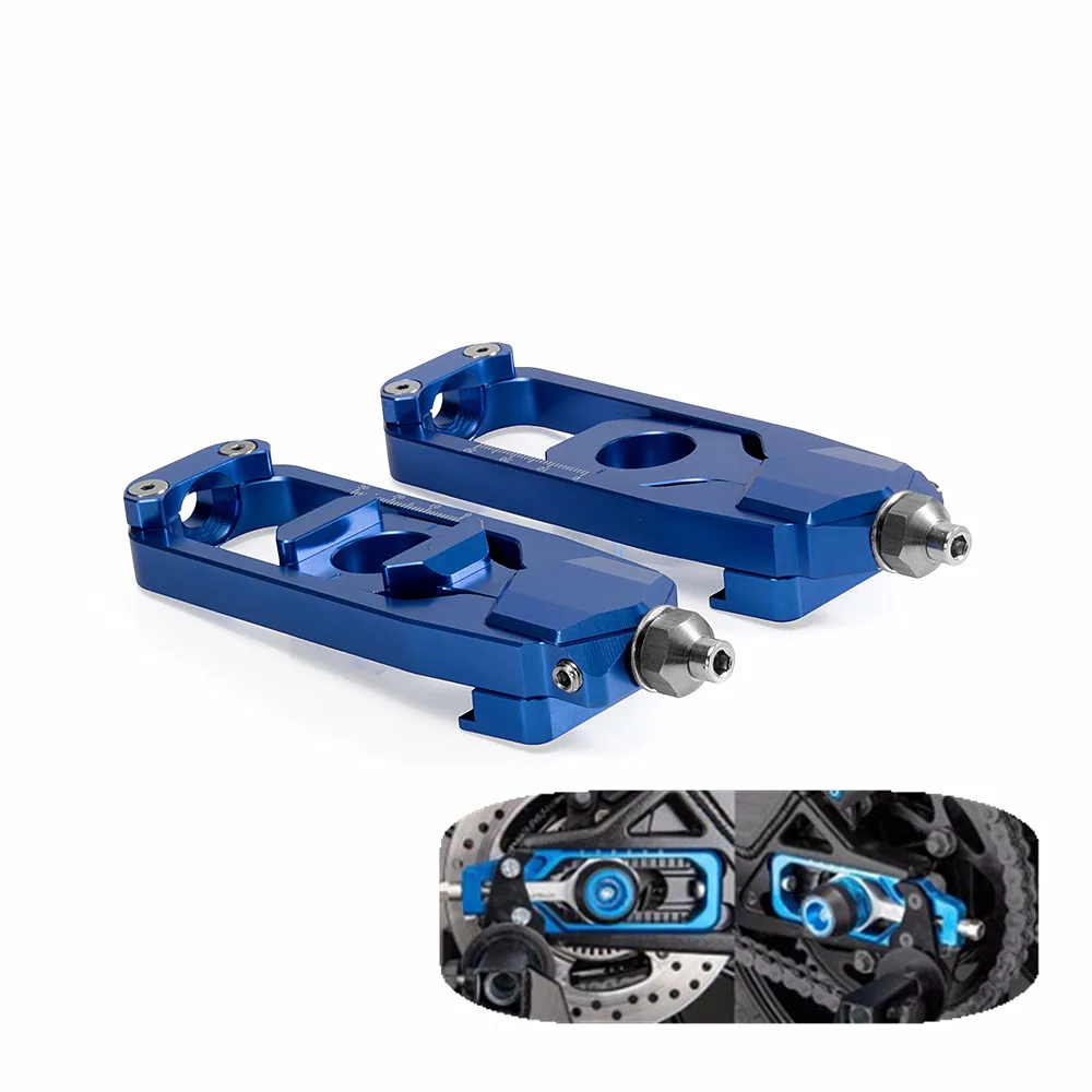 Алюминиевые регуляторы цепи для мотоцикла заготовка YAMAHA MT09 MT-09 MT 09 Φ 2013 2014 2015 2016 201
