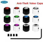 4 шт., пылезащитные колпачки для автомобиля, грузовика, мотоцикла, велосипеда