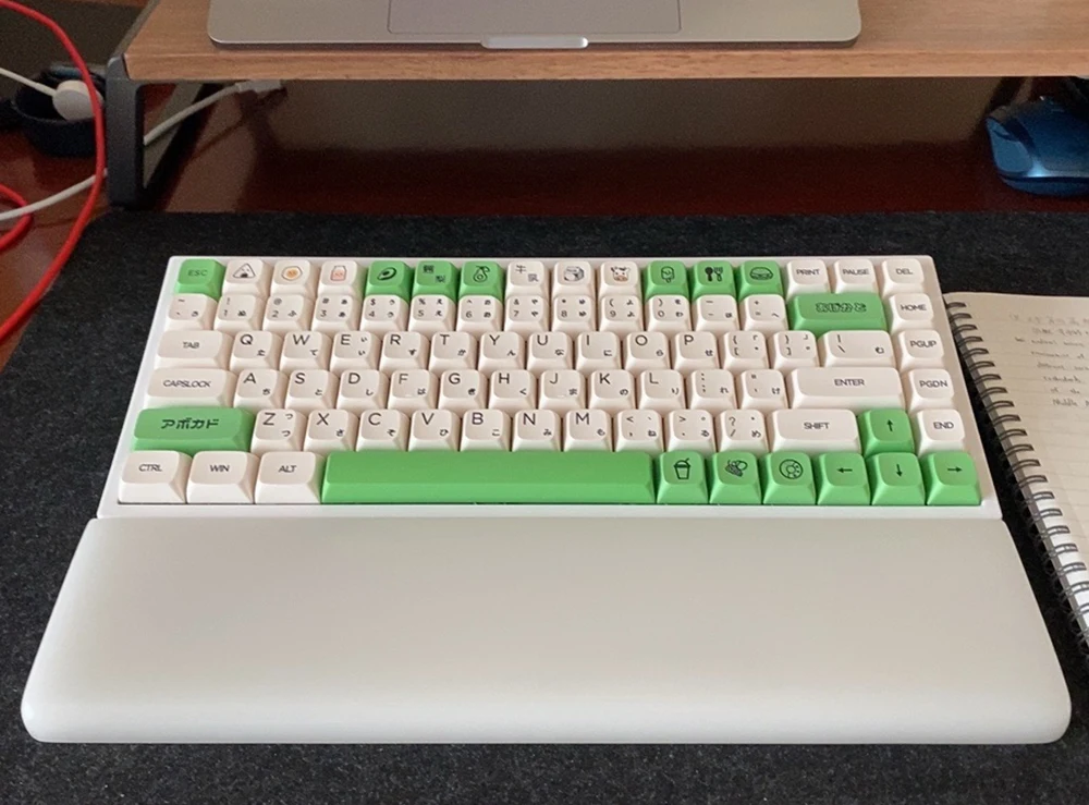 Hand Made Resin Wrist Rest Pad For Mechanical Keyboard 60 68 84 87 96 980 104 Size Customize Pure White Tray | Компьютеры и офис