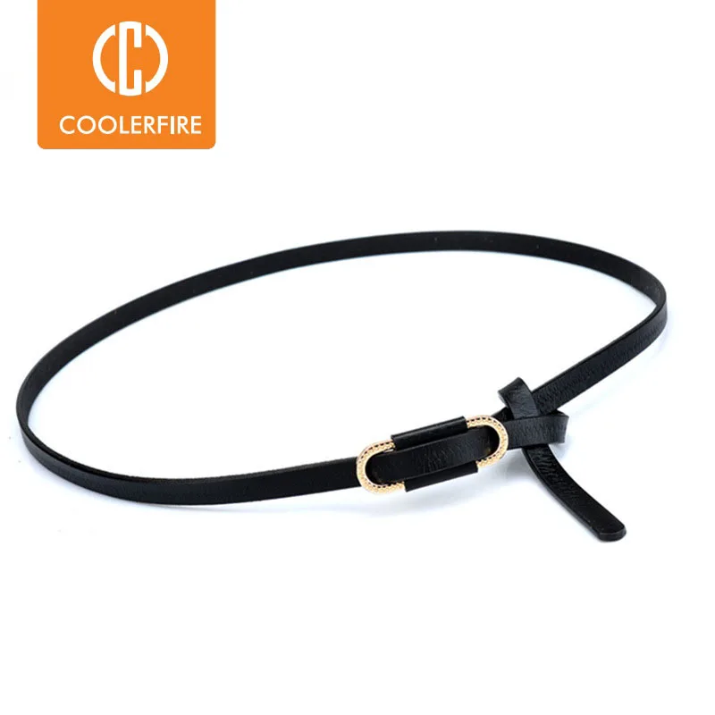 

Fashion Dress Matching Women Belts Slim Thin High Quality Belts for Women Casual Waistband Genuine Leather StrapLD072