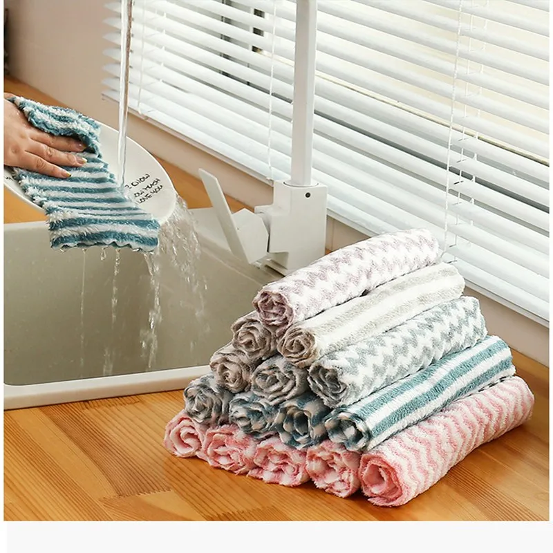 Бытовая супер яркая тряпка для автомобилей кухонное полотенце из микрофибры