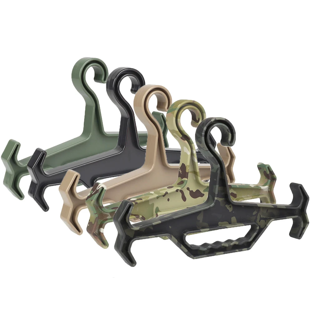 

Tactical Heavy Duty Coat Hanger Durable Anti-skid For Military Vest Hunting Bag Protective Helmet High Quality Outdoor Hanger