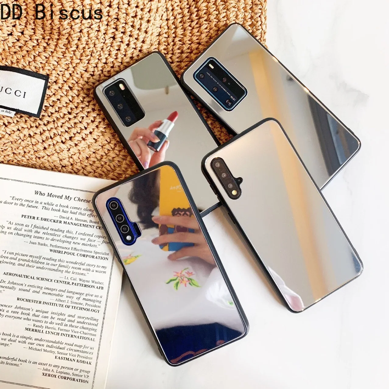 Роскошный зеркальный чехол для huawei Honor 9A 7A 7C 9C 9X 10i 8X 8A Pro 8S 10 20 Lite 20s Huawei P smart 2019 Y5 Y6 Y7