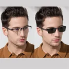 Evove фотохромические солнцезащитные очки Для мужчин близорукость очки для ночного вождения перехода, которые могут изменить свой цвет изменить серый Анти-Полярный отражение