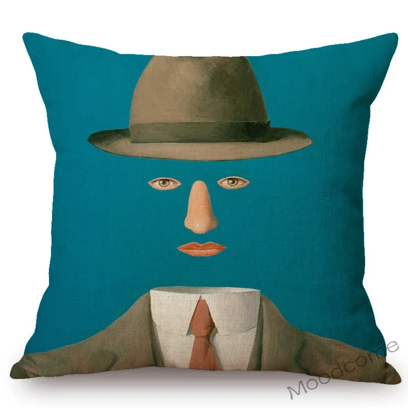 Европейский сюрреалистичный чехол для подушки известная картина маслом