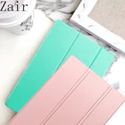 Чехол-книжка для планшета Huawei MediaPad T5 10 10,1, тройной складной однотонный чехол из искусственной кожи для Huawei AGS2-W09W19L03L09 10,1 дюймов