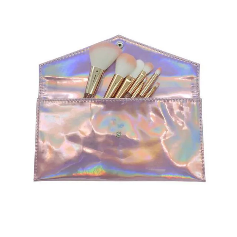 Набор кистей для макияжа сумка хранения румян теней век консилера губ глаз