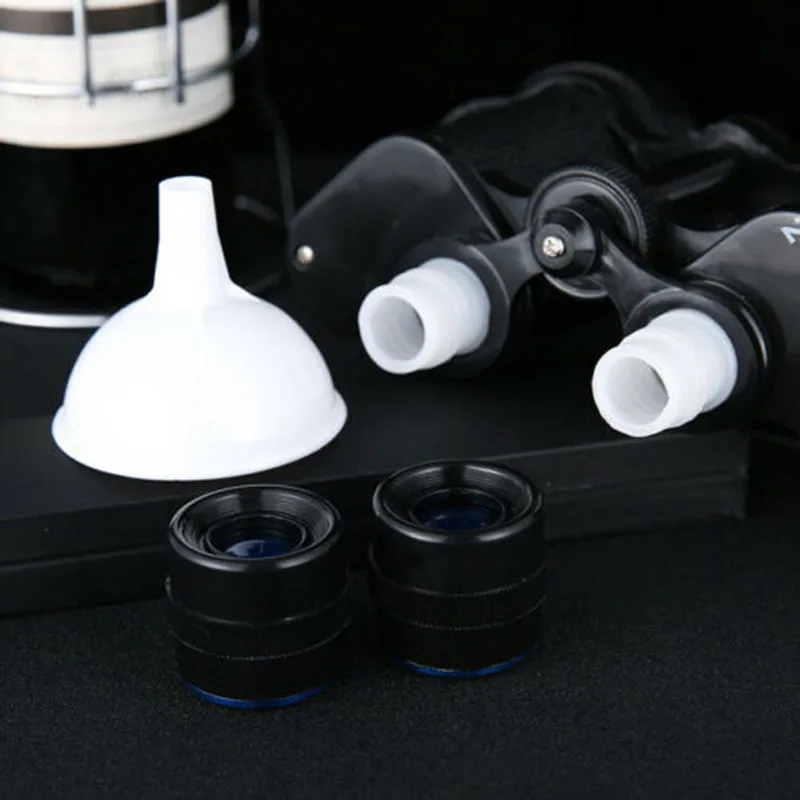 Hot Selling Binocular Shape Water Bottle Drink Flask Two Sided Holds Secret Liquor Gag