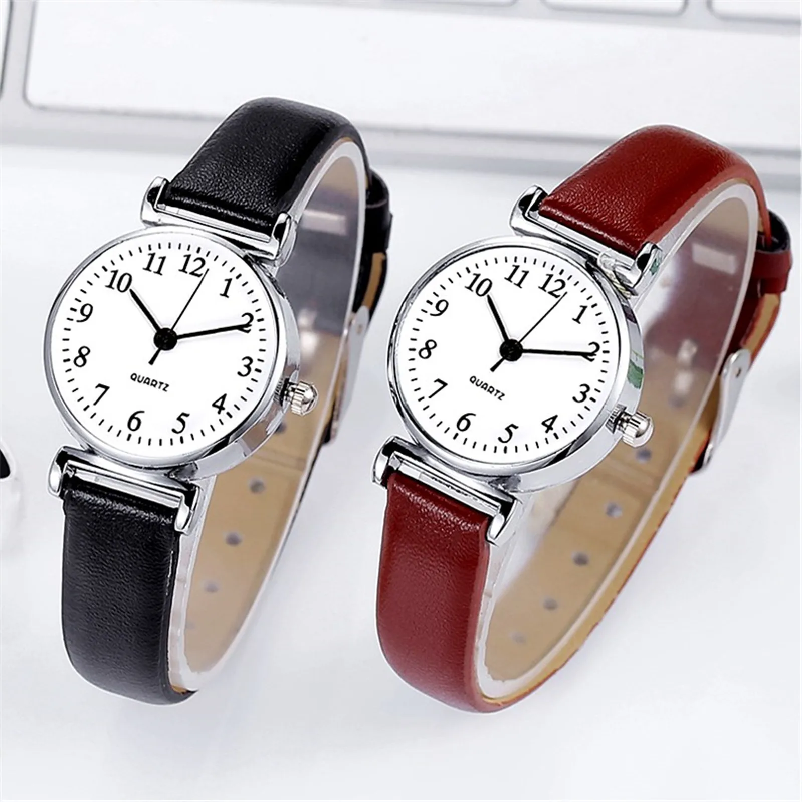 

Women Luxury Watch Temperament Ladies Belt Watch Analog Arabic Digital Quartz Watch Crystal Simple Ladies' Small Dial 2021 Hot