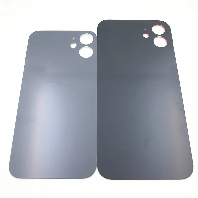 

10Pcs/Lot Glass Housing Case For iPhone 12 12Mini Big Hole Back Battery Cover Rear Door Housing Repair parts