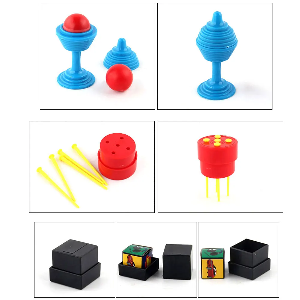 

Card Children Tricks Magic Props Set Funny With DVD Teaching Play Beginner Professional Gift Toy Junior Simple