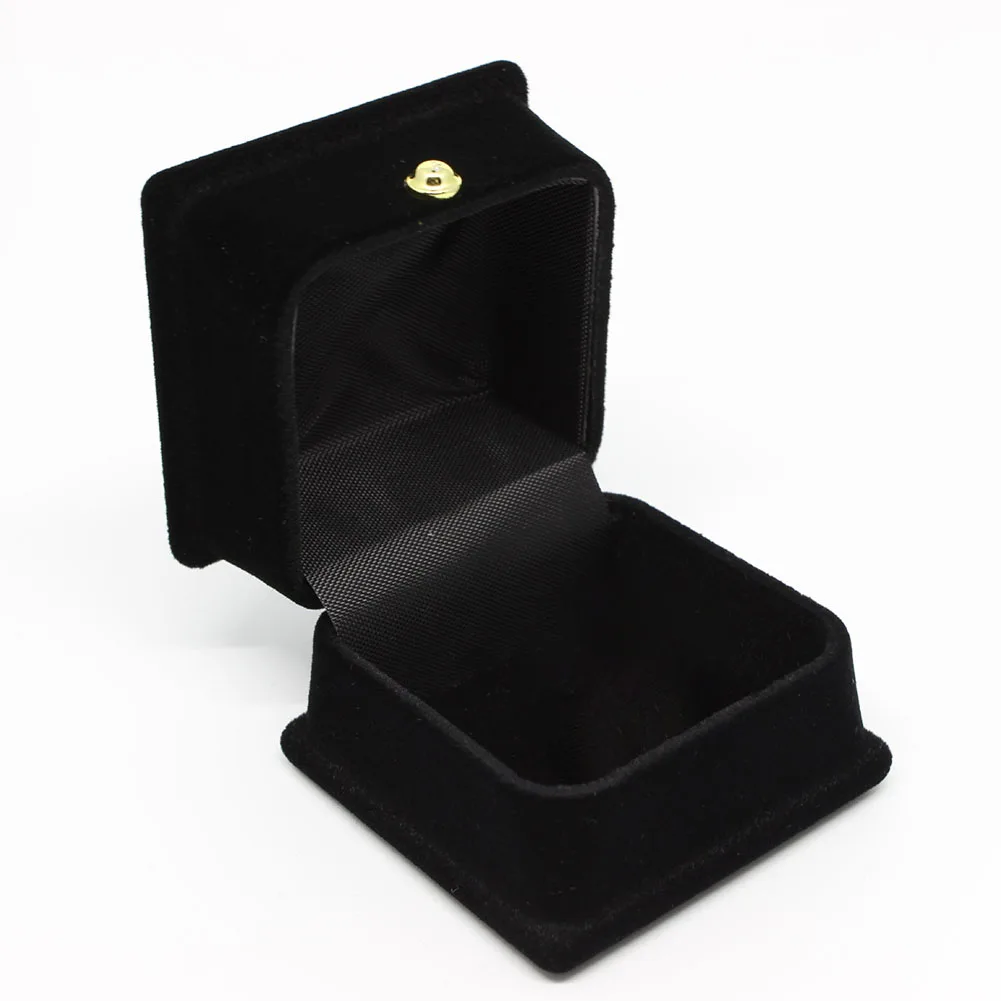 

Flocking Necklace Bedroom Organizer Dustproof Black Display Storage Sofa Shape Protective Desktop Stylish Jewelry Box Ring