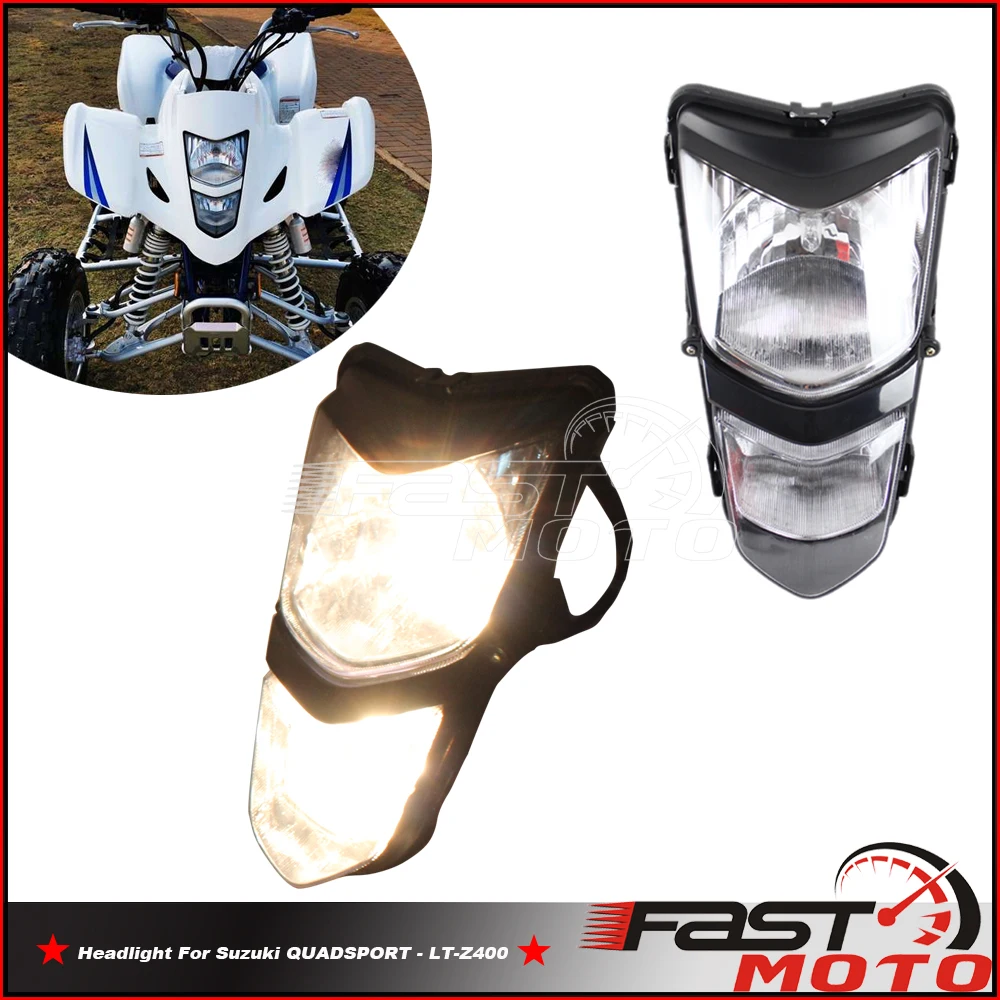 

Motorcycle Headlight Dual Twin Headlamp for Kawasaki KFX400 KSF400 2003-2006 Suzuki ATV Quadsport LT-Z400Z LTZ400 LTZ 400 03-08
