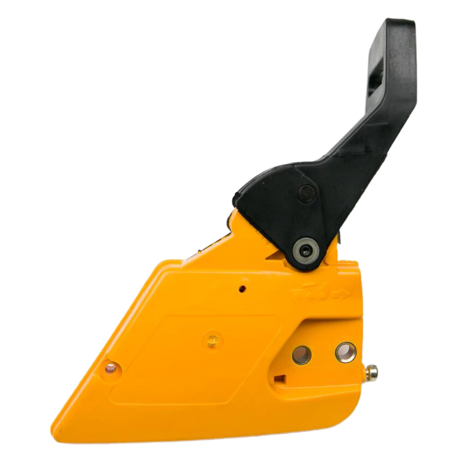 Муфта цепной пилы крышка цепи рукоять стояночного тормоза сбоку сборка кожуха