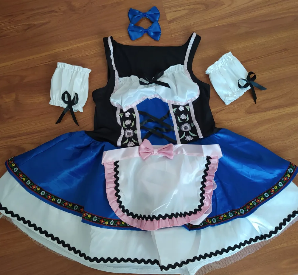 Карнавальный костюм дирндл на Октоберфест Привлекательный таверна стиль ретро