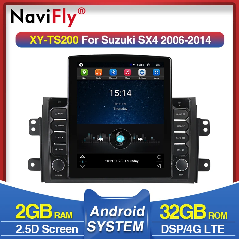 Автомагнитола 2 din мультимедийный Видеоплейер с 4G LTE Wi Fi экраном 9 7 дюйма GPS