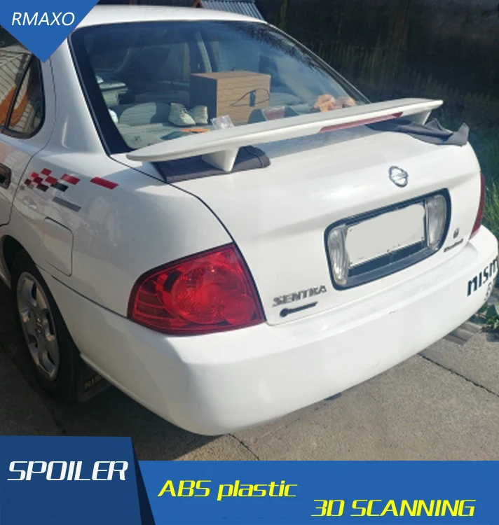 Для Maxima Sentra спойлер 1996 2015 xima ABS Материал заднее крыло автомобиля Цвет задний