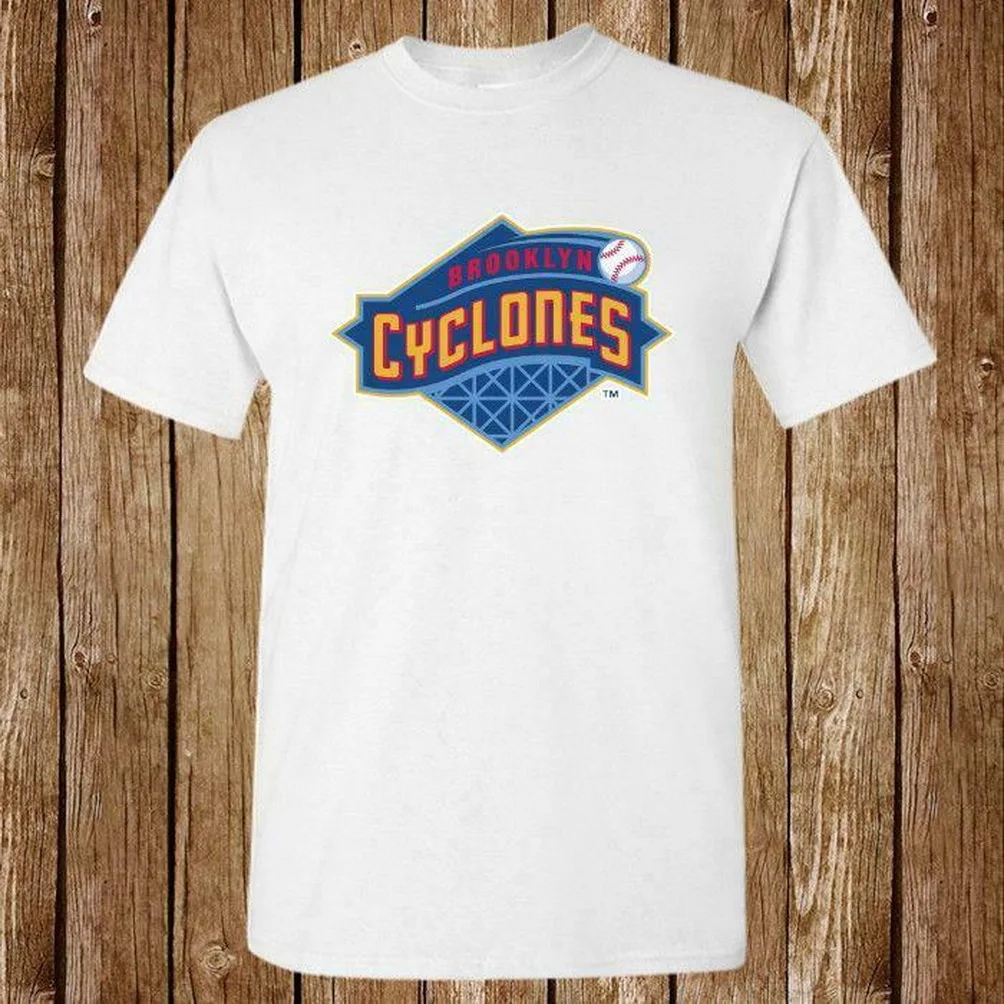 Новая футболка с логотипом Brooklyn Cyclones унисекс размер США S M L Xl 2Xl 3Xl En1 цветная |