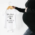 Боди Holy Abuelo Y Abuela Nos рассматриваются в 2022 году, комбинезон для объявления ребенка, одежда для беременности, подарок для будущей мамы
