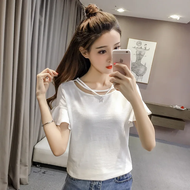 

New High-quality classic summer hot-selling women's casual short-sleeved breathable T-shirt
