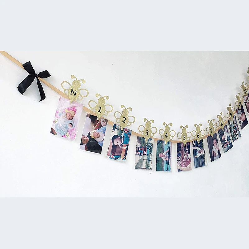 Фотоплакат Шмель 12 месяцев пчела фото плакат месяц фотография первого года