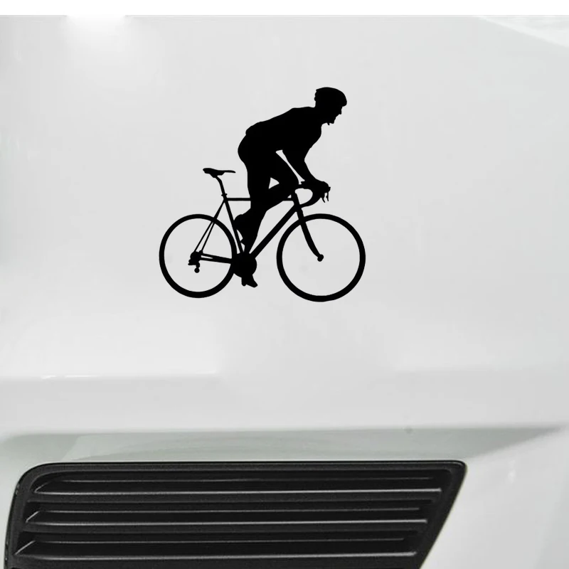 

Vinyl Car stickers Decals Motorcycle Accessories Car-Window Decorative Goods PVC 13cmx12cm Interesting cycling lovers