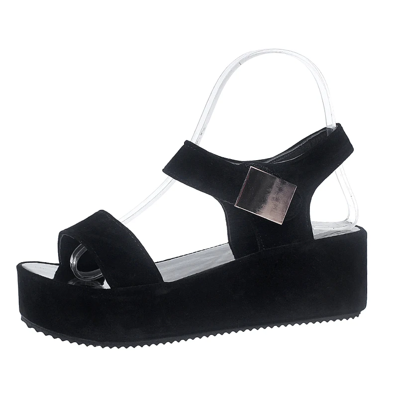 

Open Toe Beige Heeled Sandals Large Size Fashion Womens Shoes 2021 Espadrilles Platform Muffins shoe Clogs Wedge Peep Black Big
