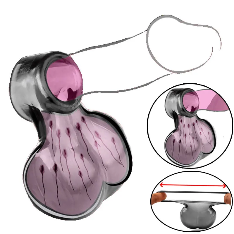 Мягкая Мошонка БДСМ Связывание удерживающая Задержка эякуляции для пениса Мяч