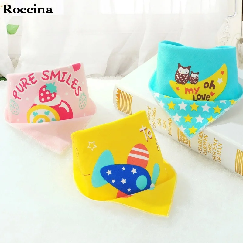 

3PCS/Lot Newborn Baby Bibs Cotton Saliva Towel Girl Boy Lunch Burp Cloth Kids Feed Care Kids Scarf Bandana Bibs Baby Stuff Scarf