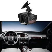 portable gps detector 2 in 1 car dashcam speed camera radar detector electronic dog driving recorder driving recorder