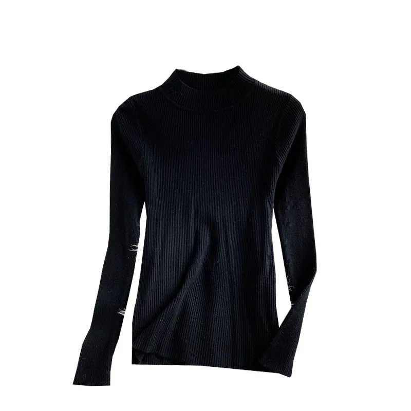 

Autumn fashion suit long sleeve sweater knitwear bottoming Plaid tweed dress two piece women's set