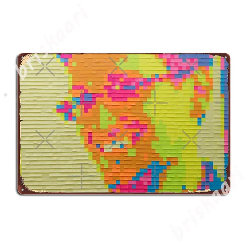 Сноудны красочные мозаичное искусство металлические знаки бляшки гараж Клуб