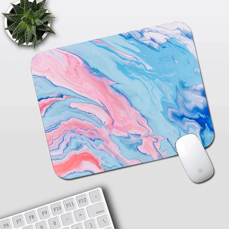 

MRGLZY Fabricated Square Marble Texture Series Rubber Non Square Mouse Pad Office Learning Mouse Gaming Accessories Mouse Pad