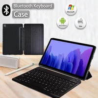 tablet case for samsung galaxy tab a7 10 4 2020 sm t500 sm t505tab a 10 1 2019 t510 t515 leather coverbluetooth keyboard funda