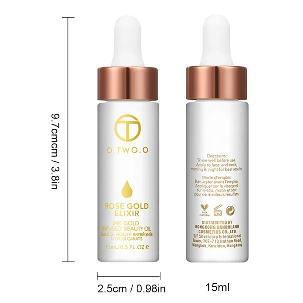 Оригинальный корейский крем для лица 24k розовое золото эликсир эфирное масло